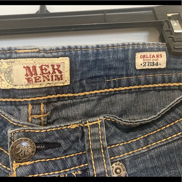 MEK denim Women’s jeans Orleans boot cut 27 x 34 - Picture 4 of 4